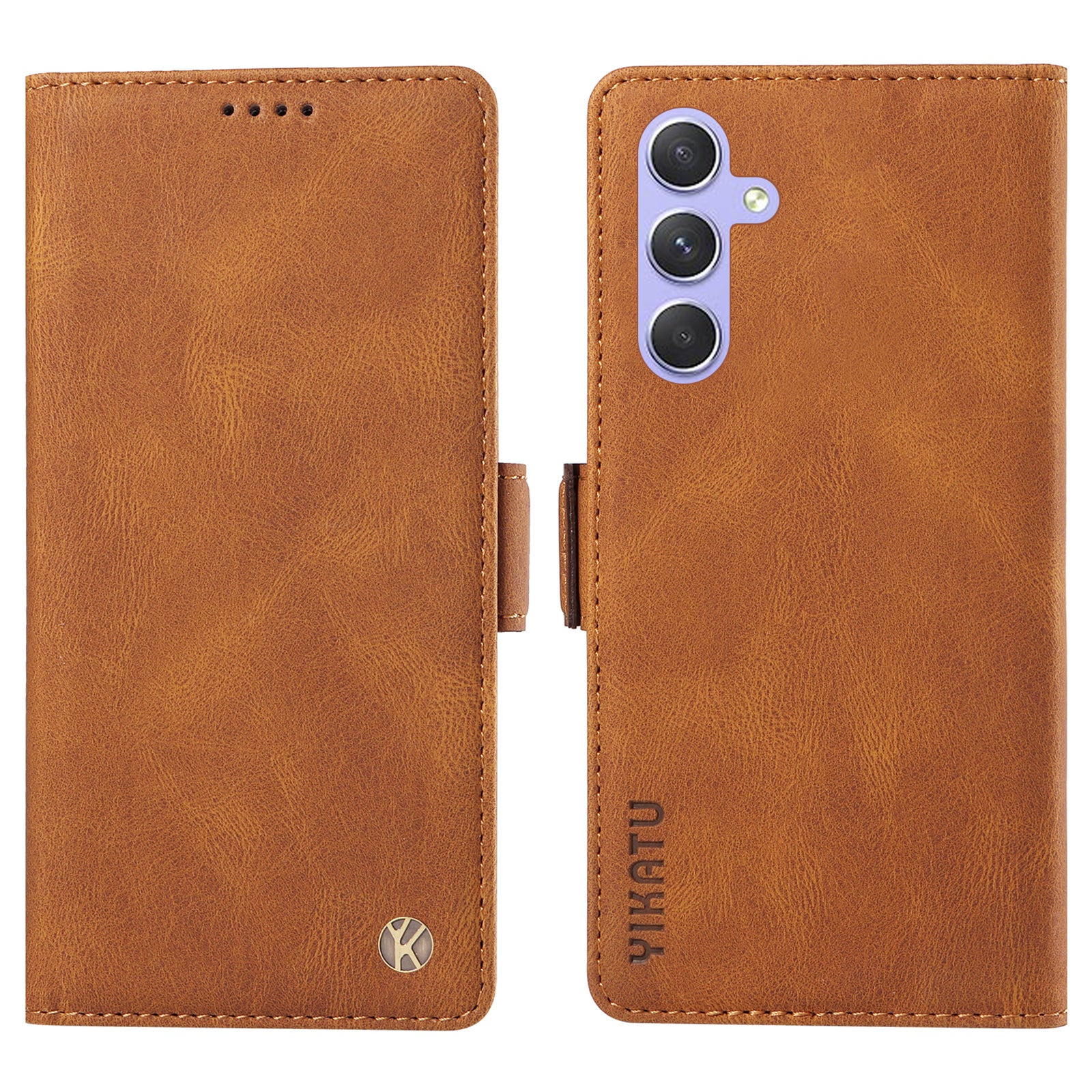 YIKATU YK-005 For Samsung Galaxy A54 5G Phone Case PU Leather Skin-touch Wallet Stand Shell Cover YIKATU YK-005 For Samsung Galaxy A54 5G Phone Case PU Leather Skin-touch Wallet Stand Shell Cover